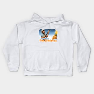 Coconut Pete's Pina Coladaburg Kids Hoodie